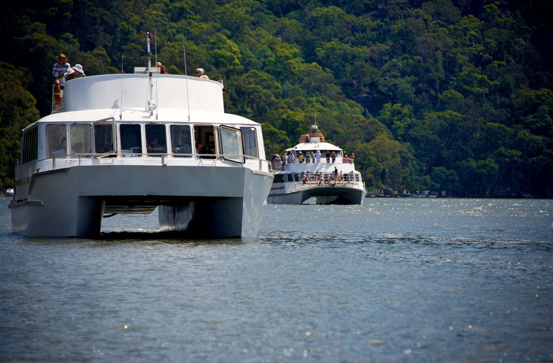 Postman's Run on Hawkesbury River, NSW