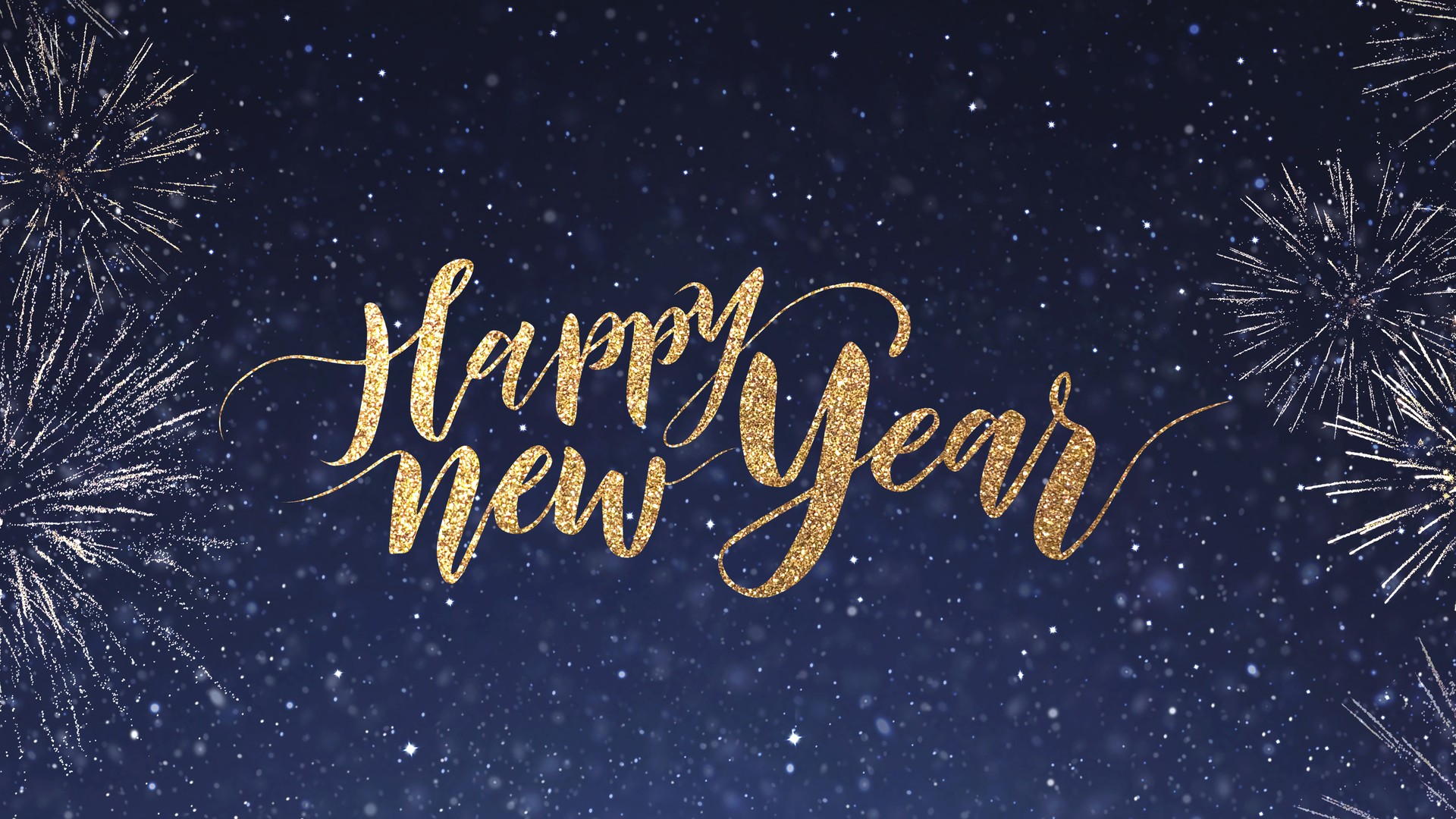 Festive fireworks. New Year's Eve, Christmas. Congratulatory banner.